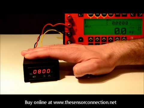 How to Change the Alarm Setpoint on the PMD Series Digital Pyrometer