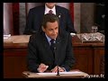discours du pr�sident de la r�publique devant le congr�s des etats-unis d'am�rique