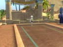 on this video you can clearly see aliens. there is actually 6 of them and they seem to be playing a bizarre game of petanque...

http://www.petankparty.com/  ^^