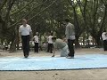 mike and wang laoshi, basic yue jia practice.
you will see no magic here, just grounded ideas that can help in ones arsenal of skills. the second half is about neutralizing an entry and following the body and legs... loads of fun to practice...

master wang chieh's website in chinese..
http://home.kimo.com.tw/insidekunfu/index.html
