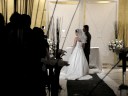 a homenagem da irm� cindy para a noiva claudia e a voz perfeita de rafael di donato =d