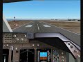 KLM 747 Landing at Curacao-Copilot Seat