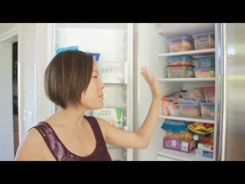 how to organize freezer