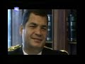 rafael correa habla del che fidel socialismo de s xxi  1/2