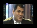 rafael correa habla del che fidel socialismo de s xxi  1/2