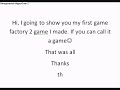 My little game in tgf2 My little game in tgf2