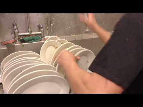 how to be a dishwasher at a restaurant