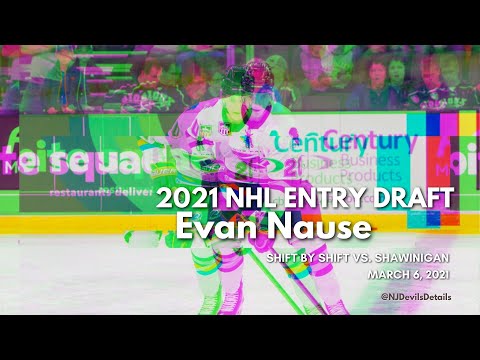 2021 NHL Draft | Evan Nause (#2) Shift by Shift vs Shawinigan, March 6, 2021