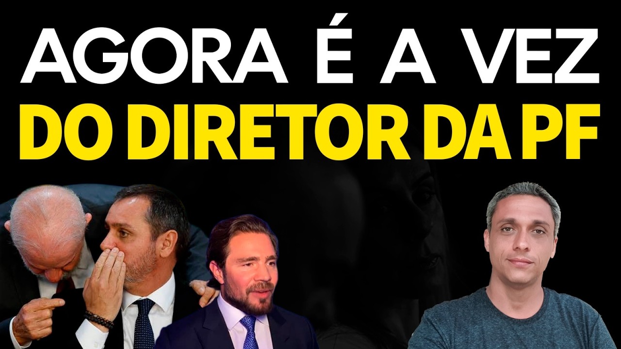 Agora é a vez do DIRETOR da PF do LULA - Vorcaro decide delatar Andrei Rodrigues
