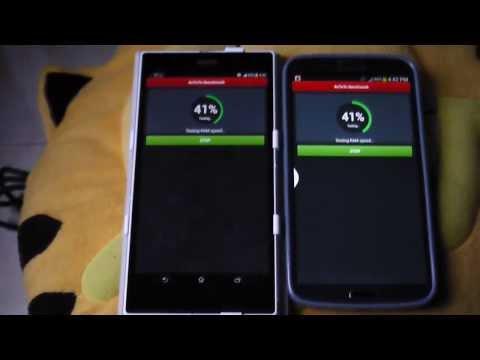 Sony Xperia Z ultra VS Samsung Galaxy Mega 6.3 (Antutu Benchmark Score)