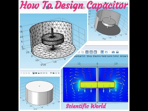 How to Design a capacitor using COMSOL | COMSOL MultiPhysics 5.1 | 2018