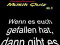 CFG - Mein Musik Quiz, Teil 3 (Drums)