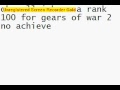 (for sale) gears of war 2 rank 100 (for sale)