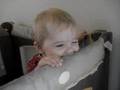 Nolan making Carter laugh