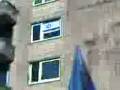 Duisburg Gaza Demo Polizei nimmt Israel Flagge ab