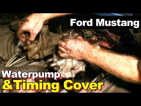 1989 Ford Mustang 5.0 302 Timing Cover Gasket and Water Pump Repair