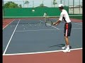 Tennis Technique - Drive The Racquet Forward Through The Bal Tennis Technique - Drive The Racquet Forward Through The Bal