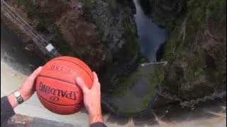What Happens When a Spinning Basketball is Thrown 
