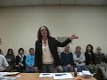 TAP Meeting - Karen Cassidy Speech Lyons Greens