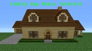 Minecraft Tutorial: How To Make The "Family Guy" House