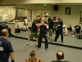 Krav Maga basic choke from the side defense. Krav Maga basic choke from the side defense.