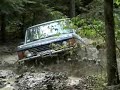 land rover discovery and range rover classic get a bit muddy while a bumpin tune from yorkshire's wax factor plays on...