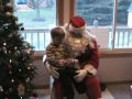 Max and Santa 12-18-09