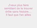 Il faut que tu t'en ailles - Marie-Mai .. KARAOKÉ