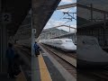 新下関駅を通過し新関門トンネルに入る「JR西日本所属🟦 N700a K1編成 5A のぞみ5号⬜🟦 博多行き」JR西日本🟦 山陽新幹線 新下関駅 #n700a #新下関駅