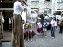Grosse bolle di sapone a Cortina d\