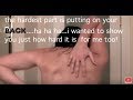 WARNING: mild nudity (ha ha ha....just self-tanning)