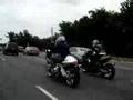 Riding back from PA