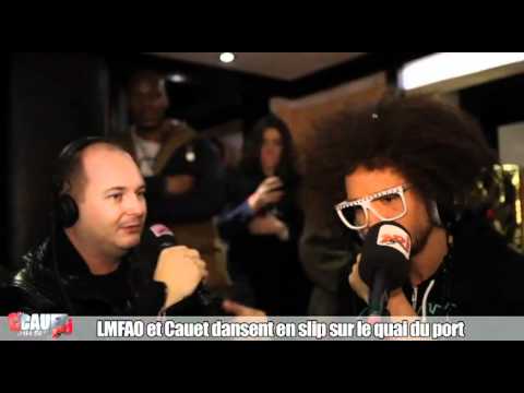 lmfao - LMFAO et Cauet dansent en slip sur le quai du port à Cannes C'Cauet sur NRJ de 21h minuit ! Pour plus de kiff, abonne-toi ! http://www.youtube.com/subscripti...