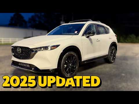 my favorite updates  2025 mazda cx 5 turbo premium platinum quartz