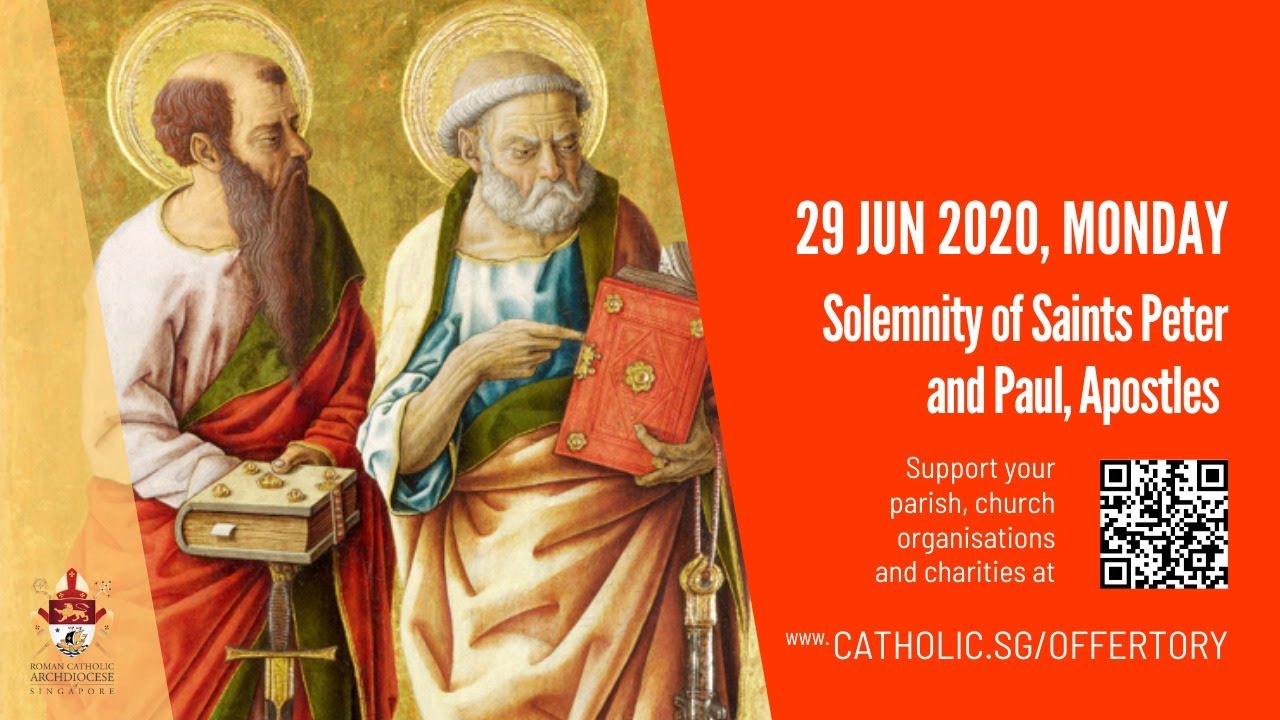 Catholic Daily Mass Today Online Monday 29th June 2020
