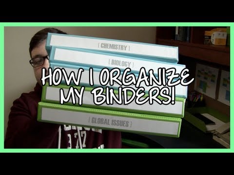 how to organize university notes