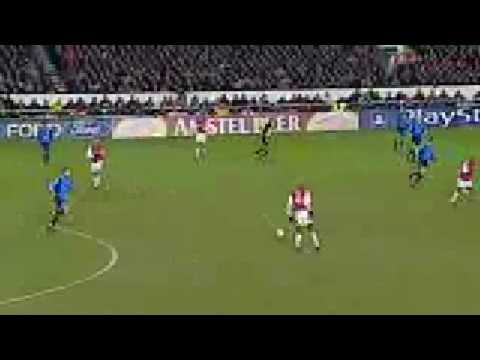 TV Arsenal - Dennis Bergkamp Top 10 goals for Arsenal!