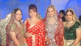 Mugdha Godse And Mahima Chaudary At A Grand Wedding Reception