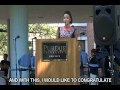 Marisa Henderson Speech