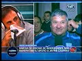 Hincha de Racing en banderazo de Independiente en apoyo a Cantero