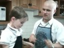 Cooking with the Boy - PB Cookies b