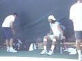 RAFA NADAL vs Blake (entrenando) SONY ERICSSON OPEN 2008