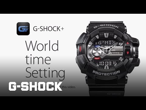 how to set g shock
