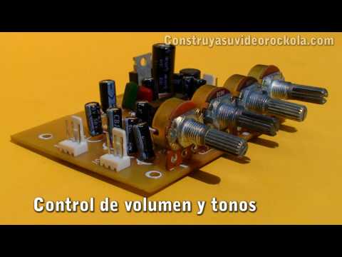 preamplificador - Aprenda a construir un preamplificador con equalizador de tres bandas, entrada de linea y entrada de microfono, ideal para Videorockolas con Karaoke o los am...