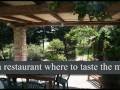 The Caravanserraglio Agriturismo in Marche Italy, with holiday homes and swimming pool.