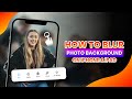 How To Blur Background On Iphone After Taking Photo