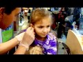 Pressley Gets Her Ears Pierced 1-1-11