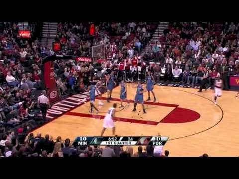 Wesley Matthews to LaMarcus Aldridge