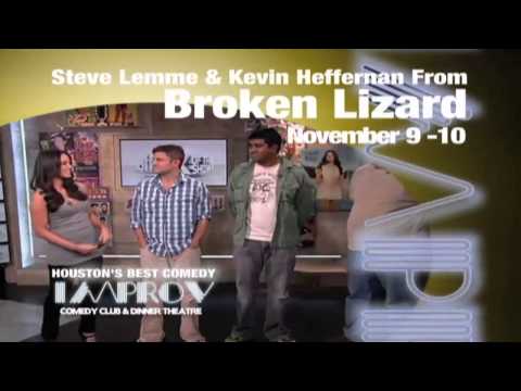 Improv Houston - Broken Lizard (Steve Lemme & Kevin Heffernan) Live