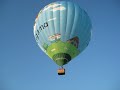 air balloon flys away luchtballon vliegt weg pergama